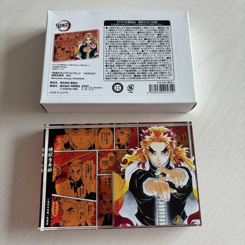 Rengoku Jump Shop Birthday Acrylic Block