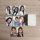 Selling Kim Ji-won fan meeting gifts (reverse support) dolls and photocards.