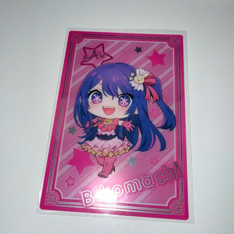 My Favorite Idol's Metallic Postcard Sale