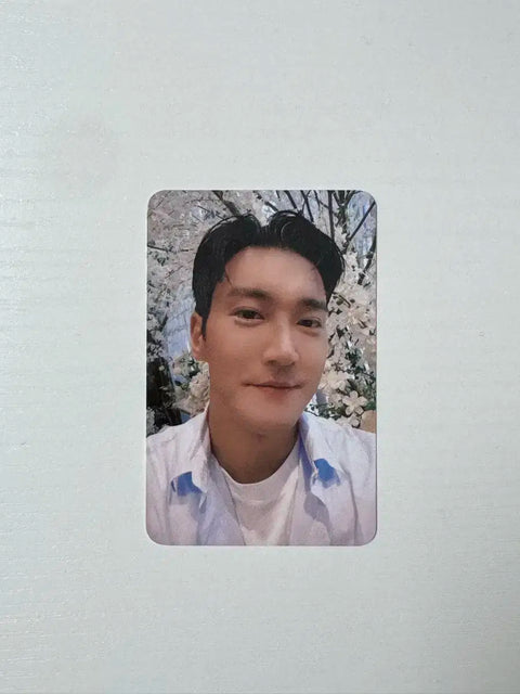 Super Junior Siwon Makestar Unreleased Photo Card