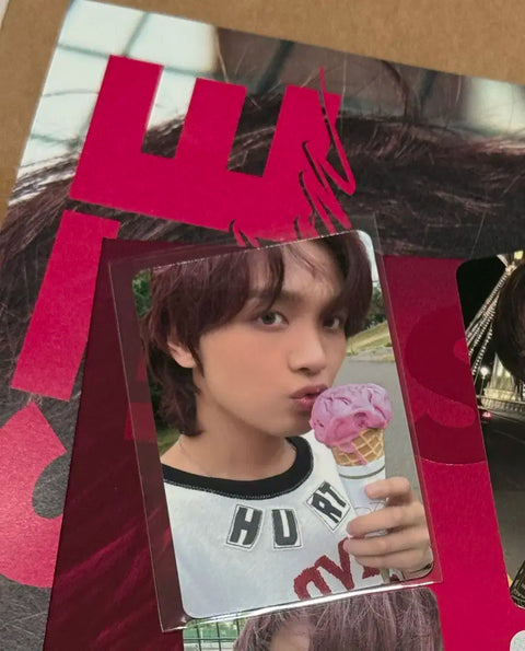 Haechan solo album mini record benefit ice cream Haechan transfer