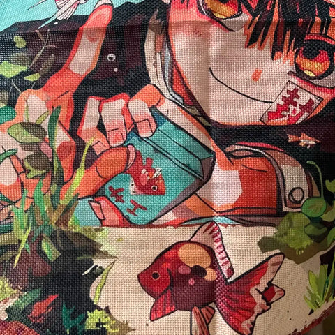 Toilet-bound Hanako-kun Tablecloth Mat Fabric Poster | Room Decoration Desktop Japan Otaku