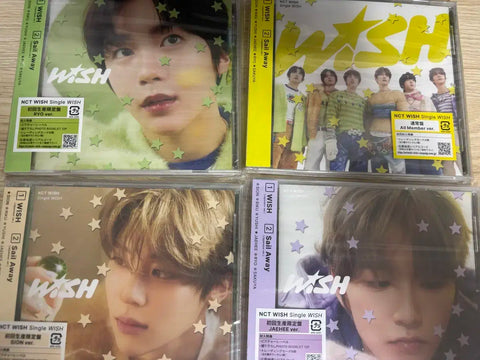 Sealed) NCT Wish Wish First Limited Edition Japanese Version Group Jaehee Ryo Sion Unsealed