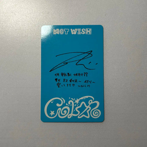 NCT Wish Riku Surf Album Photocard
