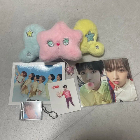 NCT WISH N Wish Popchu Smini Yushi Sakuya photocard sticker seal transfer