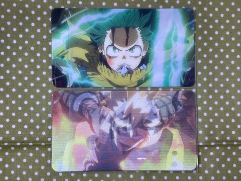My Hero Academia Your Next movie CGV Lenticular Bonus Midoriya Bakugo