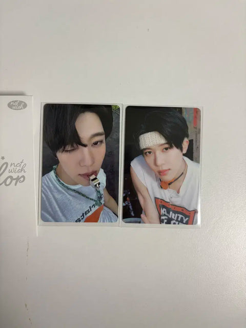 NCT Wish Color Pop-up Trading Card Surf Version SION Set Transfer