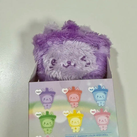 NCT WISH Color Wishdoll Purple Bora Bubble Cat