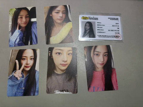 NewJeans Minji Bluebook photocard