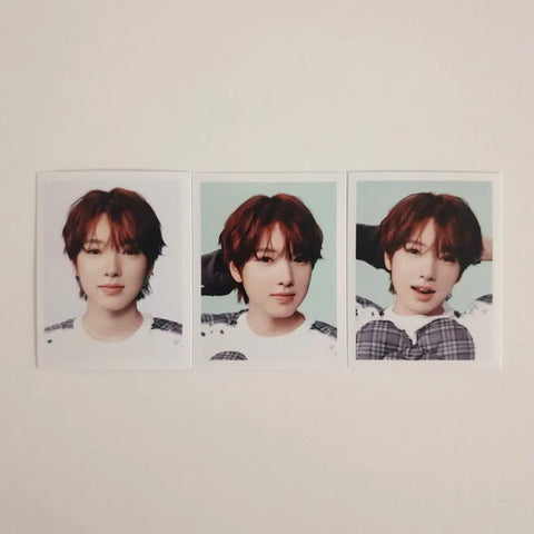 NCT Wish Sakuya Color Pop-up ID Photo Set ID Card