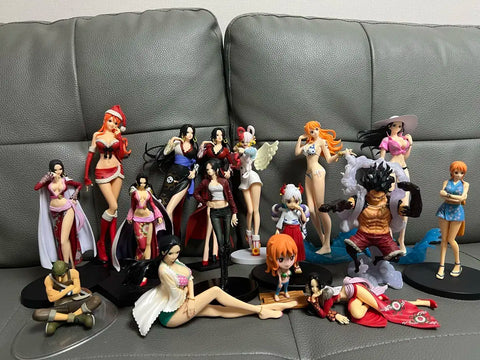 One Piece figures, bulk lot