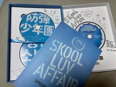 Selling photocard (PC) from BTS Skool Luv Affair Special Edition.