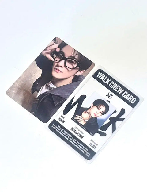 NCT 127 Mark squeak poster photocard bundle transfer
