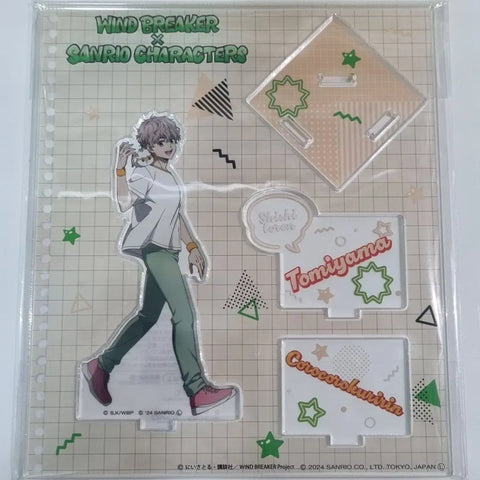 Wind Breaker Win Bre Tomiyama Choji Sanrio Acrylic Stand Unopened