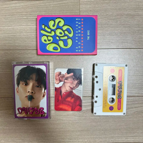 The Boyz Q Delicious Cassette Album Japan Photocard