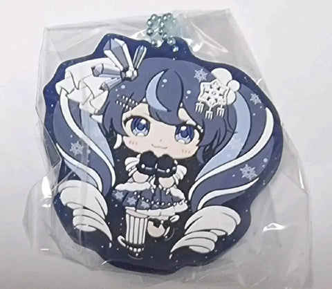 Gacha Hatsune Miku Yukimiku Rubber Strap