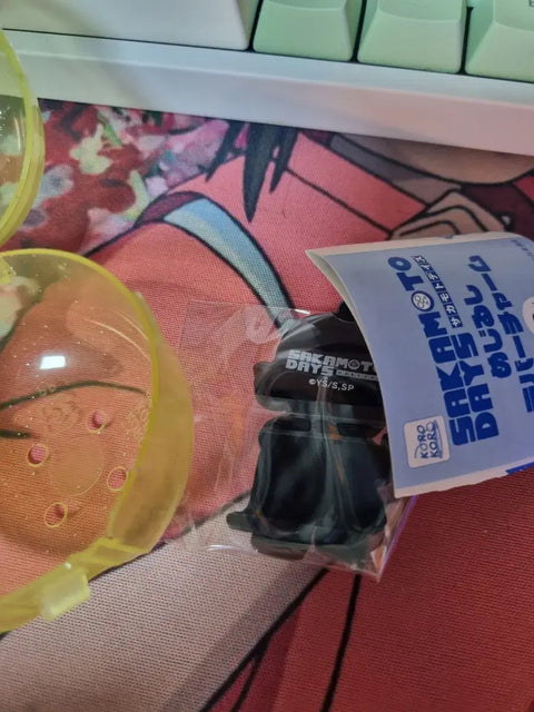 Sakamoto Days Tunkamoto Rubber Keychain Gacha