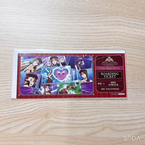King Pri King Tour Week 9 Bonus Yamada Ryo Boarding Pass Ticket