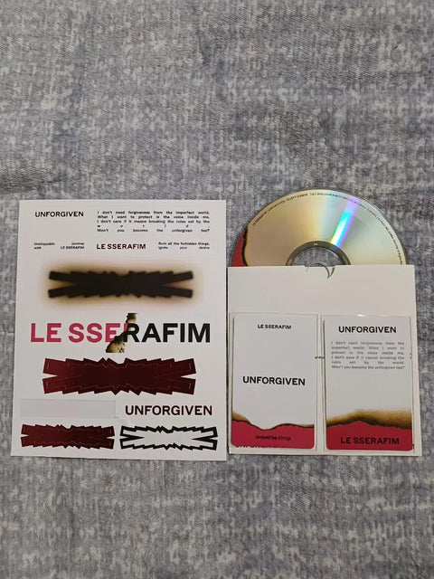 LE SSERAFIM UNFORGIVEN album