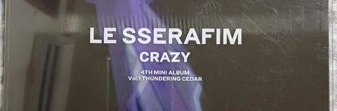 LE SSERAFIM CRAZY album