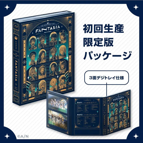 Nijisanji Fantasia Blu-ray First Press Limited Edition Unopened