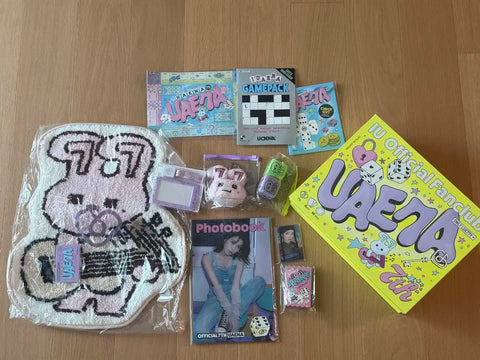 Unopened!! IU Uaena Fan Club 7th Gen Goods