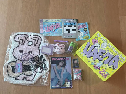 Unopened!! IU Uaena Fan Club 7th Gen Goods