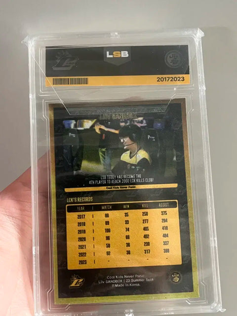 Teddy Sandbox 2000 Kills Special Photocard LCK