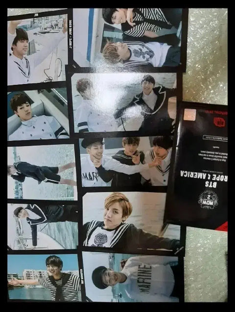 Weekend Price Drop! BTS NOW2 First Edition Limited Edition Postcard Full Set.