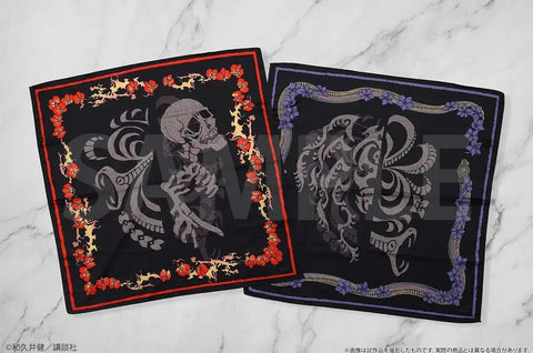 Tokyo Revengers Haitani Ran Rindo Japan Original Art Exhibition Scarf Handkerchief Set Bundle