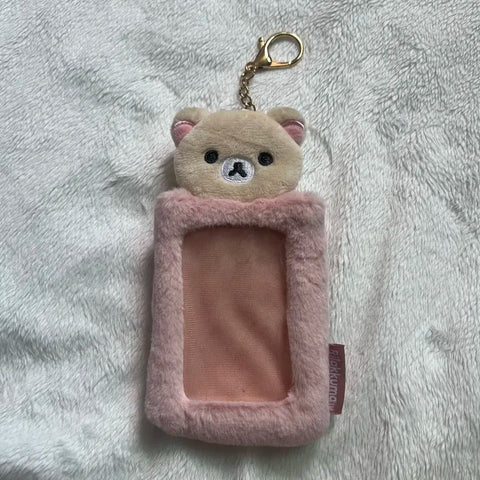 Korilakkuma photocard holder transfer