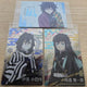 Sealed Demon Slayer Muichiro, Giyu, Iguro Wafer Card Set