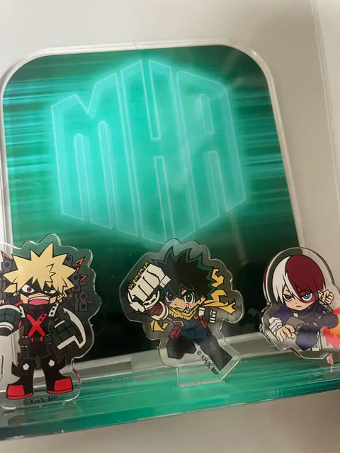 My Hero Academia Collaboration Cafe Acrylic Stands and Badges