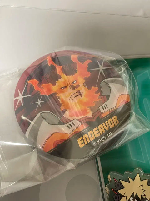 My Hero Academia Collaboration Cafe Acrylic Stands and Badges