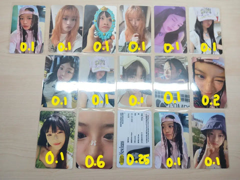 NewJeans photocard sale