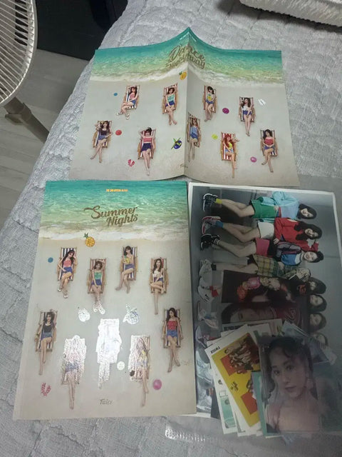 TWICE album Summer Nights + photocard