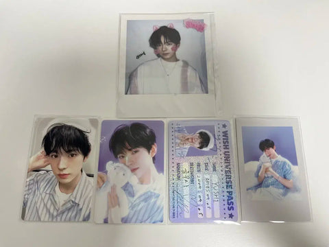 NCT Wish Yushi Signature Photocard Benefit Polaroid Bundle