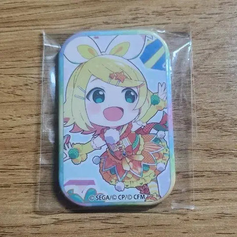 Project Sekai Wonderlands×Showtime Kagamine Rin Square Can Badge