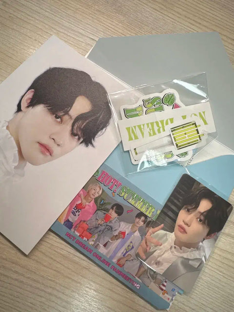 NCT Dream 5th Anniversary Hot Summer Dream AR Ticket Set Photocard Chenle