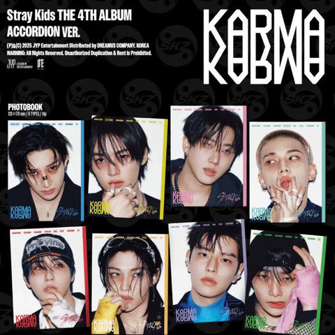 Selling Stray Kids accordion accordion unsealed album Ot 8 Set.