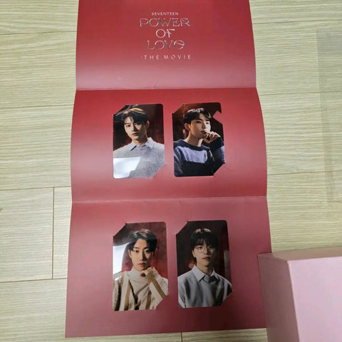 Seventeen Power of Love Peforformance Team Transparent Card
