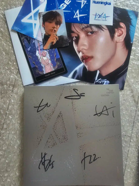 TXT TOMORROW X TOGETHER Autographed Album