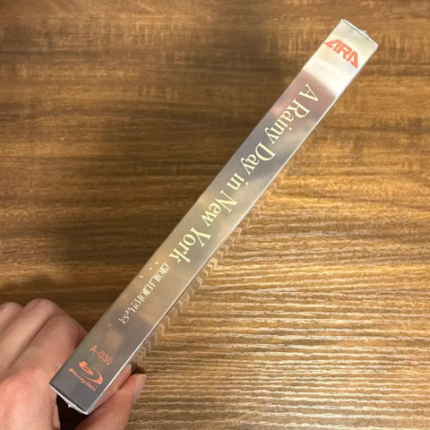 Timothée Chalamet Rainy Day in New York Blu-ray