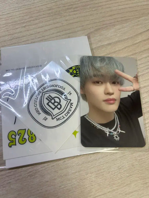 NCT Chenle Tattoo Sticker + Photocard