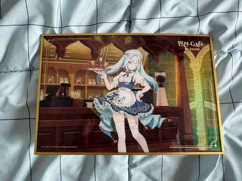 Genshin Cafe in Seoul Furina Frame