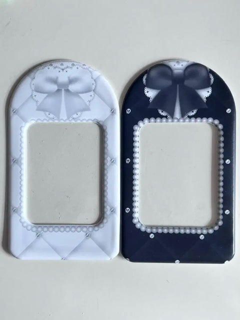 Monochrome Photocard Holder Black White