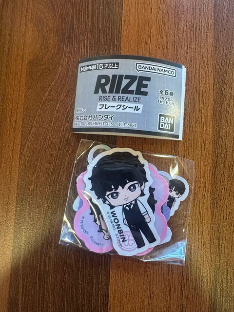 Rise Bandai Japan Gacha Sticker Wonbin