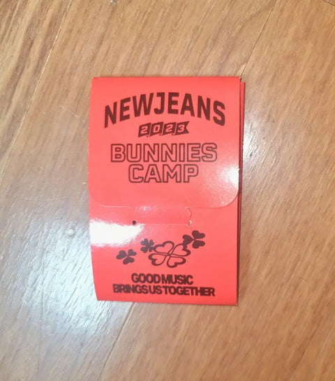 Selling NewJeans Bunnies Camp Photocard Set.