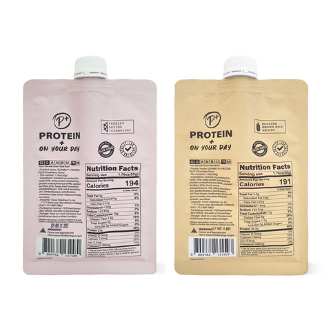 [SALE] Gganbu - P+ Protein + On Your Day Whey Protein Shake Pouch (2 flavors)