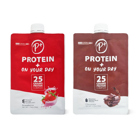 [SALE] Gganbu - P+ Protein + On Your Day Whey Protein Shake Pouch (2 flavors)